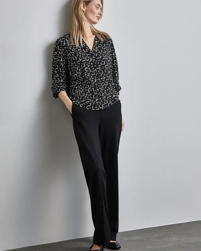 Street One Tuniek met Print - Black