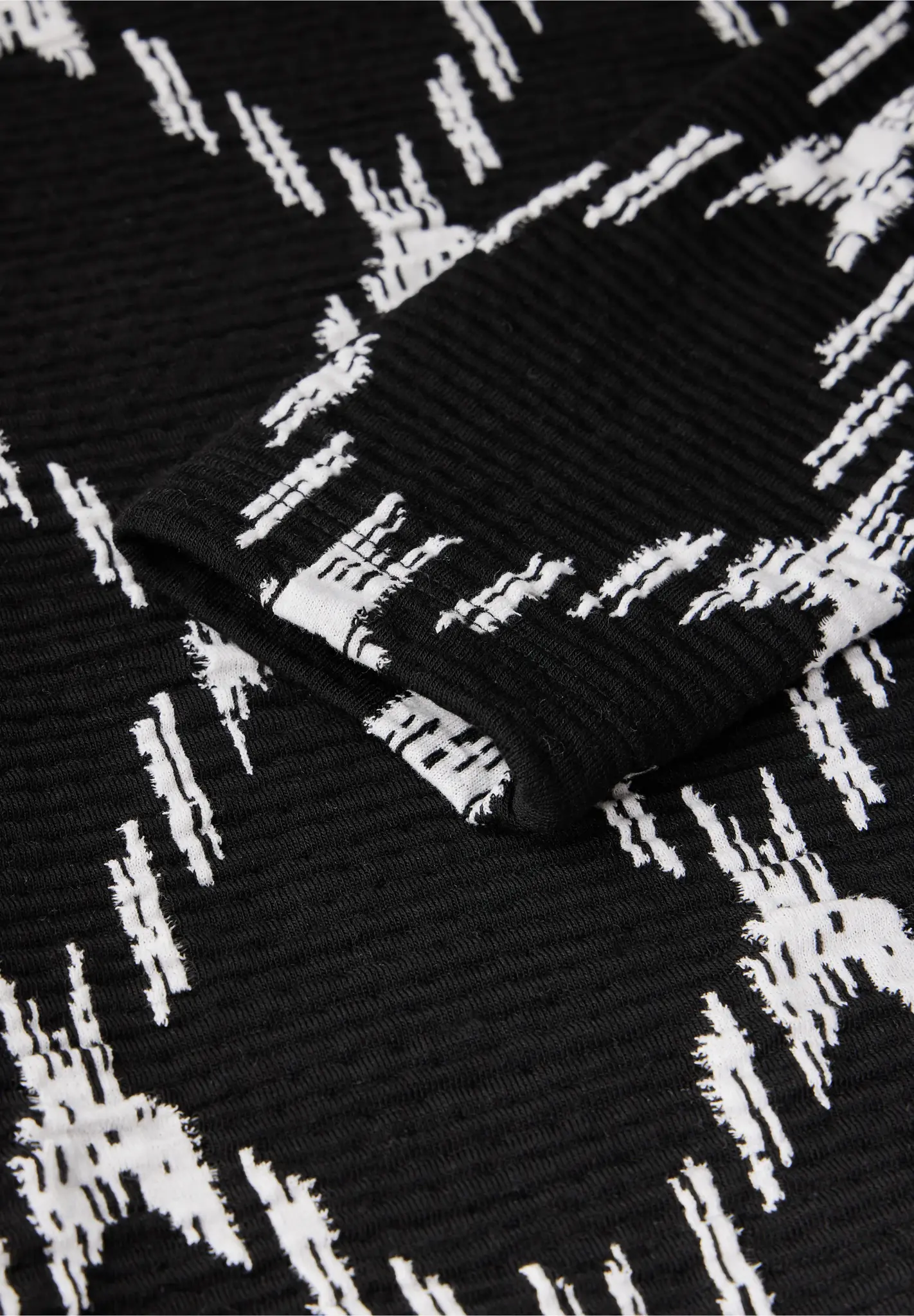 Street One Strukturshirt mit Karomuster - Black