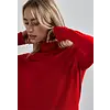 Basic Turtleneck Jumper - Autumn Red