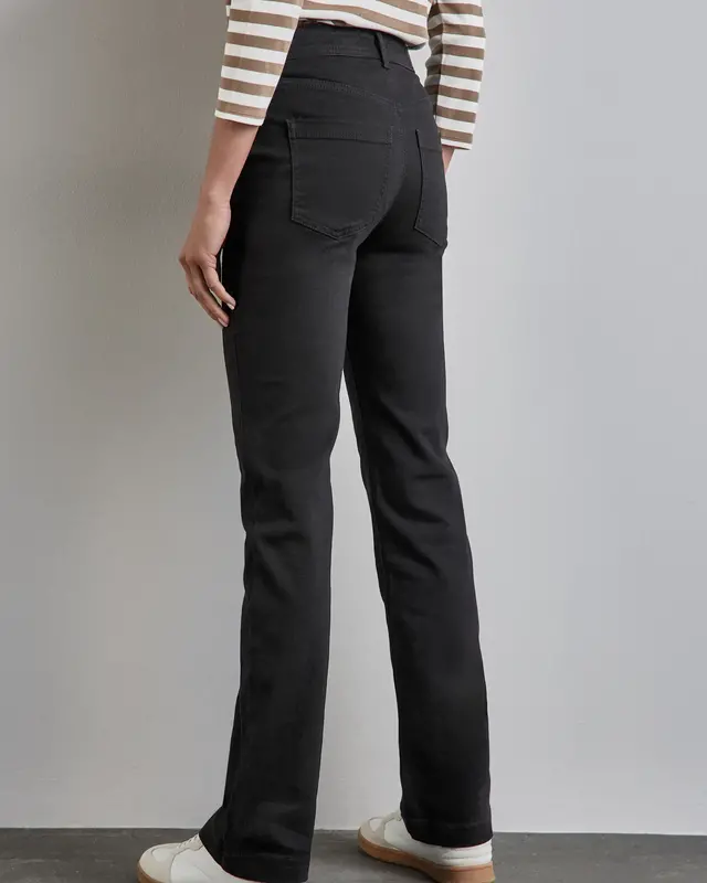 Street One Bootcut Jeans - Black Washed