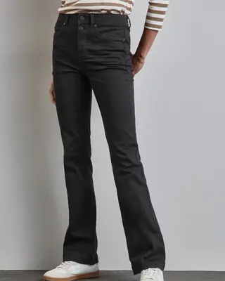 Street One Bootcut Jeans - Black Washed | - Cotton Blues