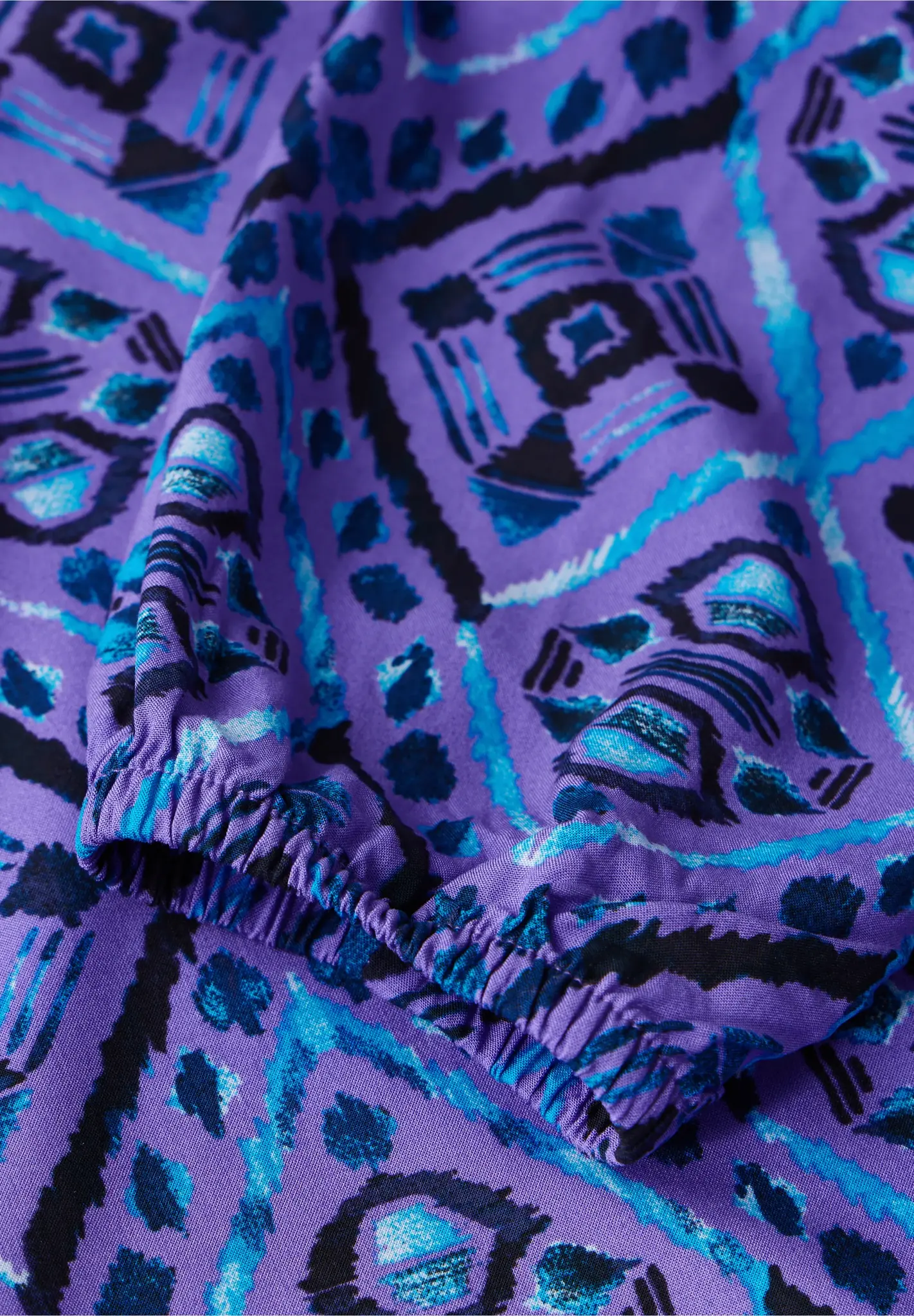 Cecil Print Blouse - Wild Lilac