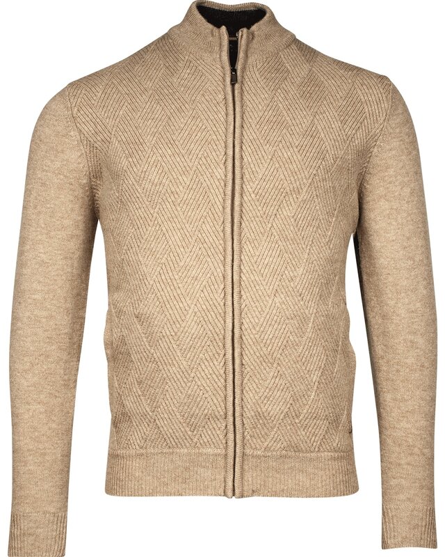 Baileys Cardigan mit Wolle - Beige