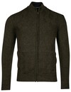 Baileys Gebreid Vest met Wol - Dark Green