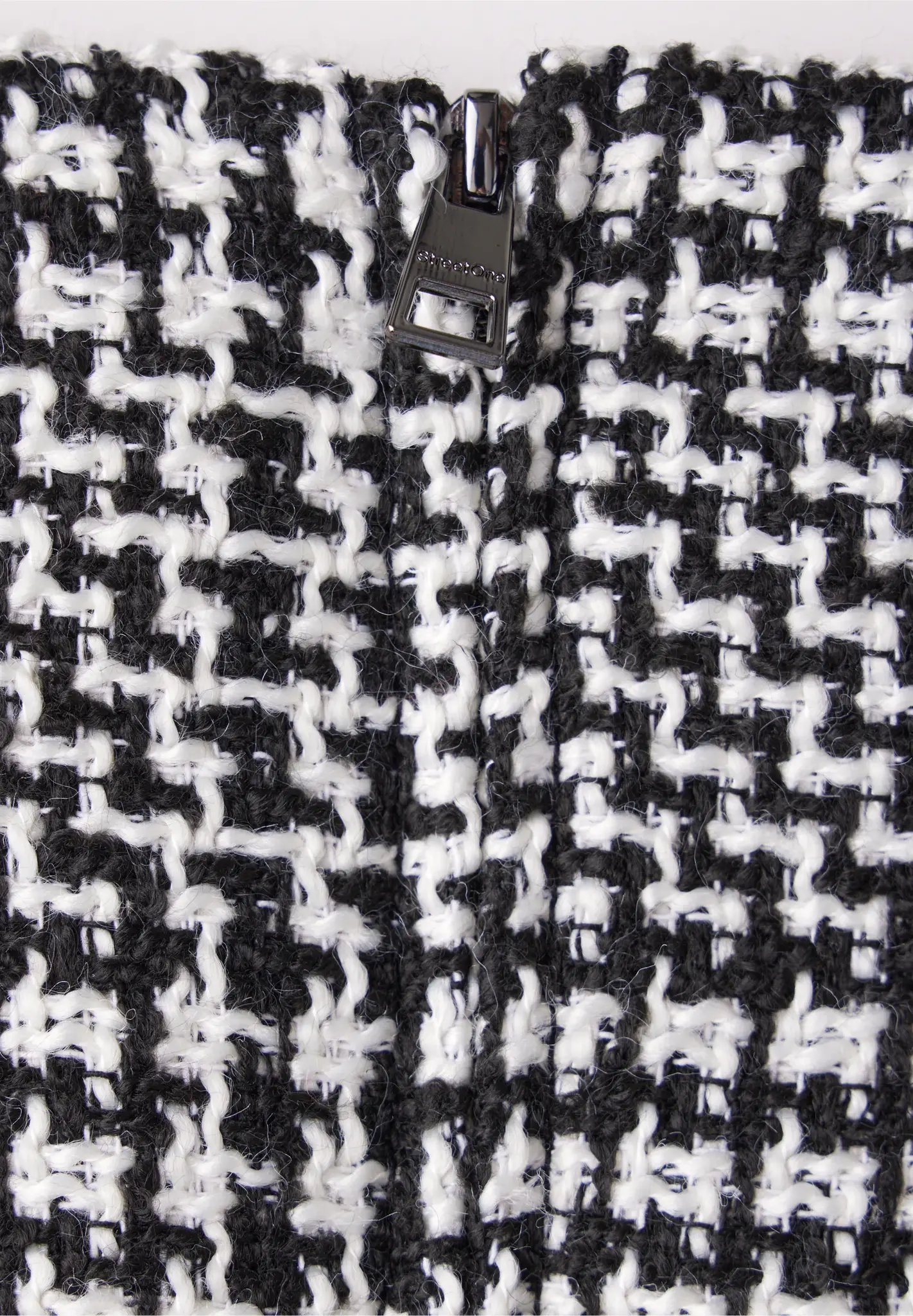 Street One Bouclé Rok Maja - Black