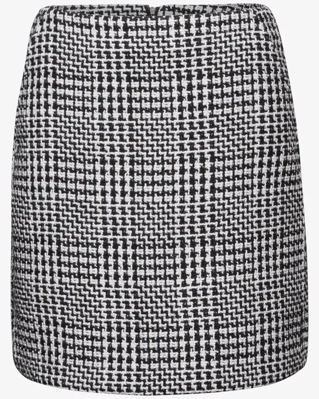 Street One Bouclé Skirt Maja - Black