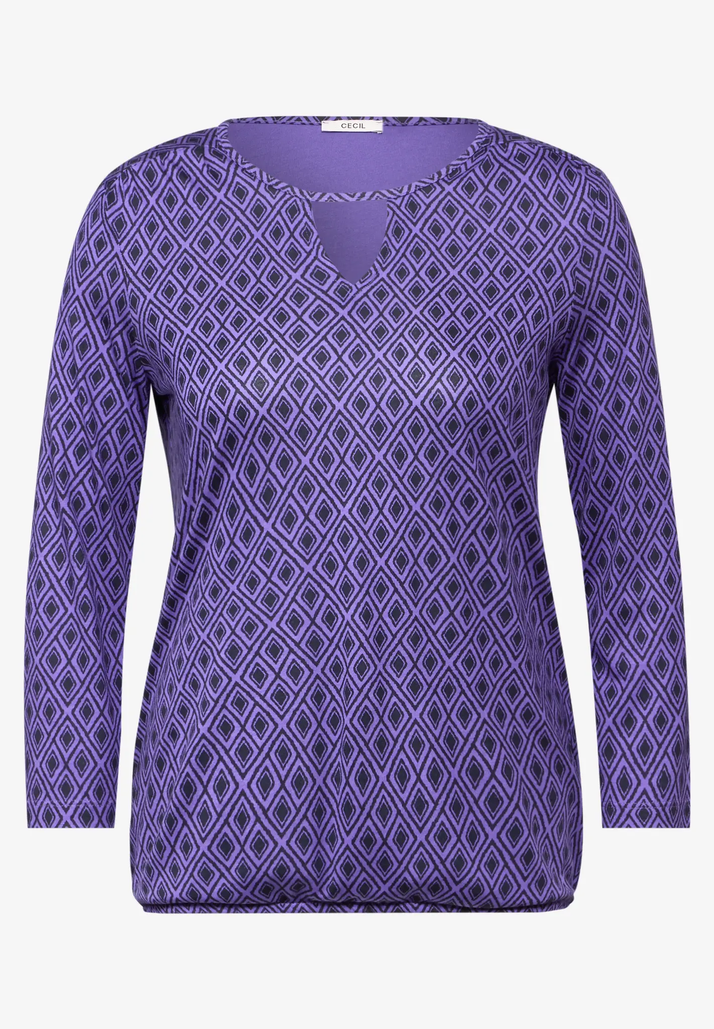 Cecil Shirt with Cut-Out - Wild Lilac