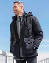 Lerros Gevoerde Winter Parka - Black