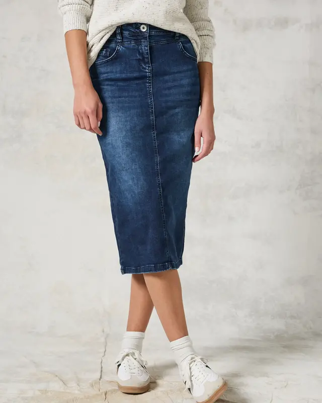 Cecil Denim Rok - Dark Blue Wash