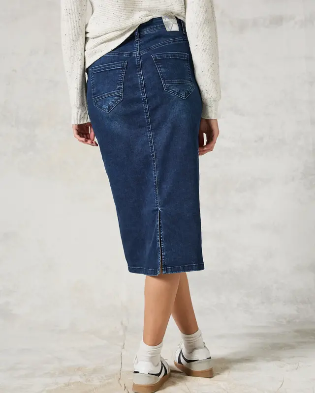 Cecil Denim Rok - Dark Blue Wash