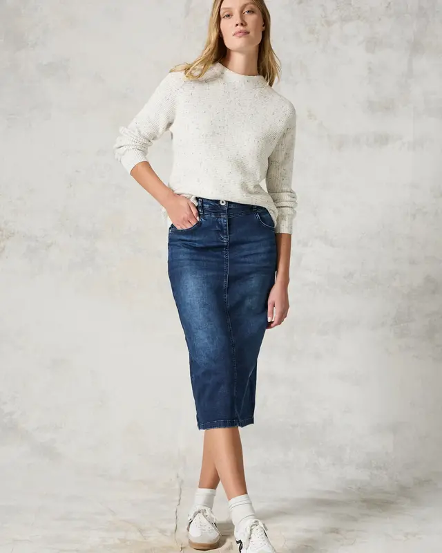 Cecil Denim Rok - Dark Blue Wash