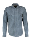 Lerros Print Hemd - Rich Blue