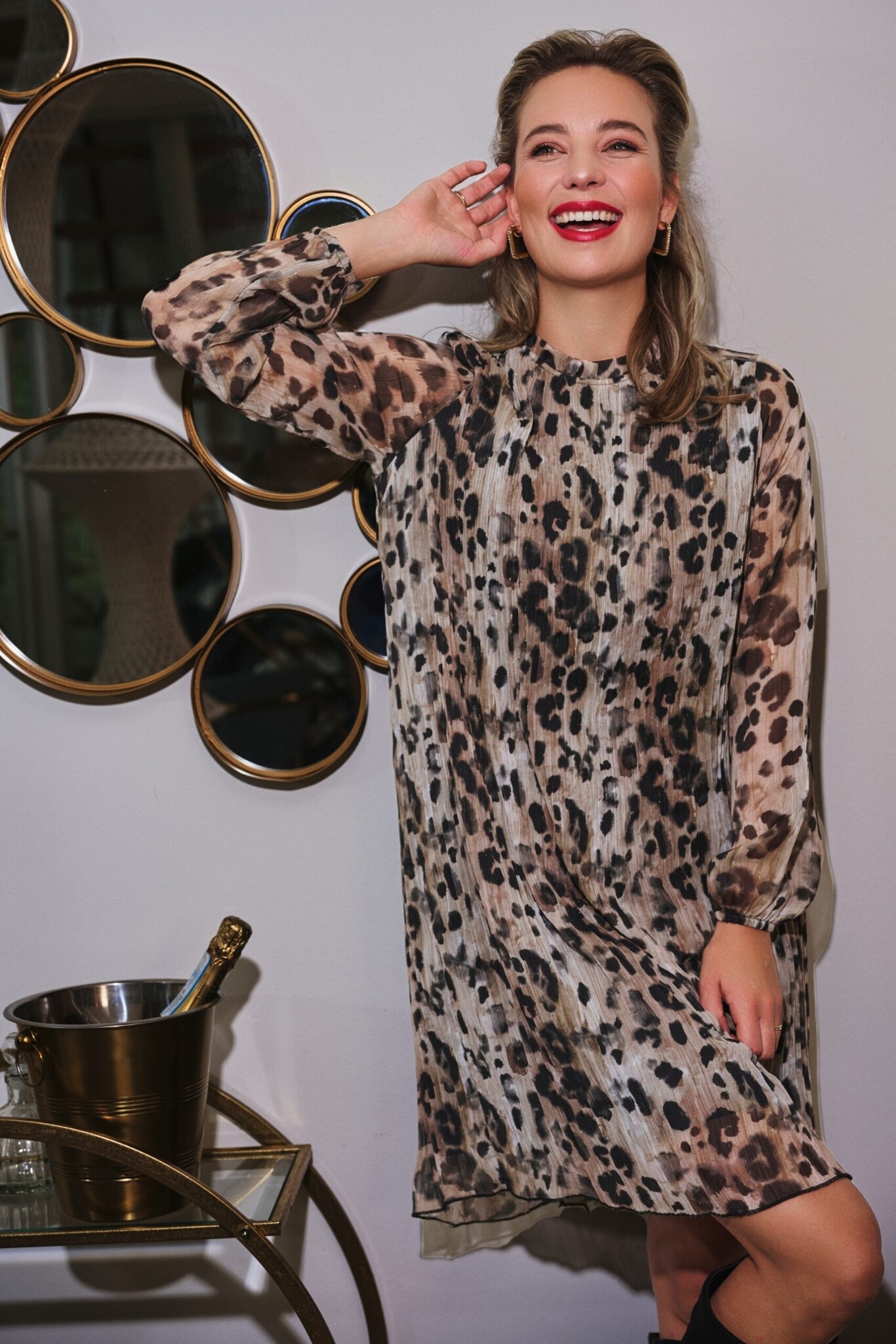 Elvira Collections Kleid Nena - Panter