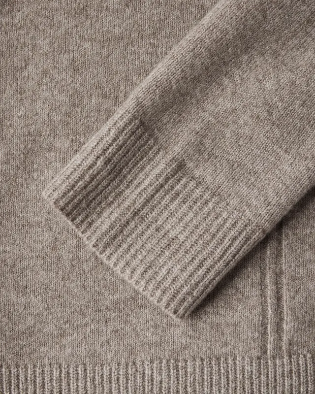 Street One Turtleneck Jumper - Mocca Beige Melange