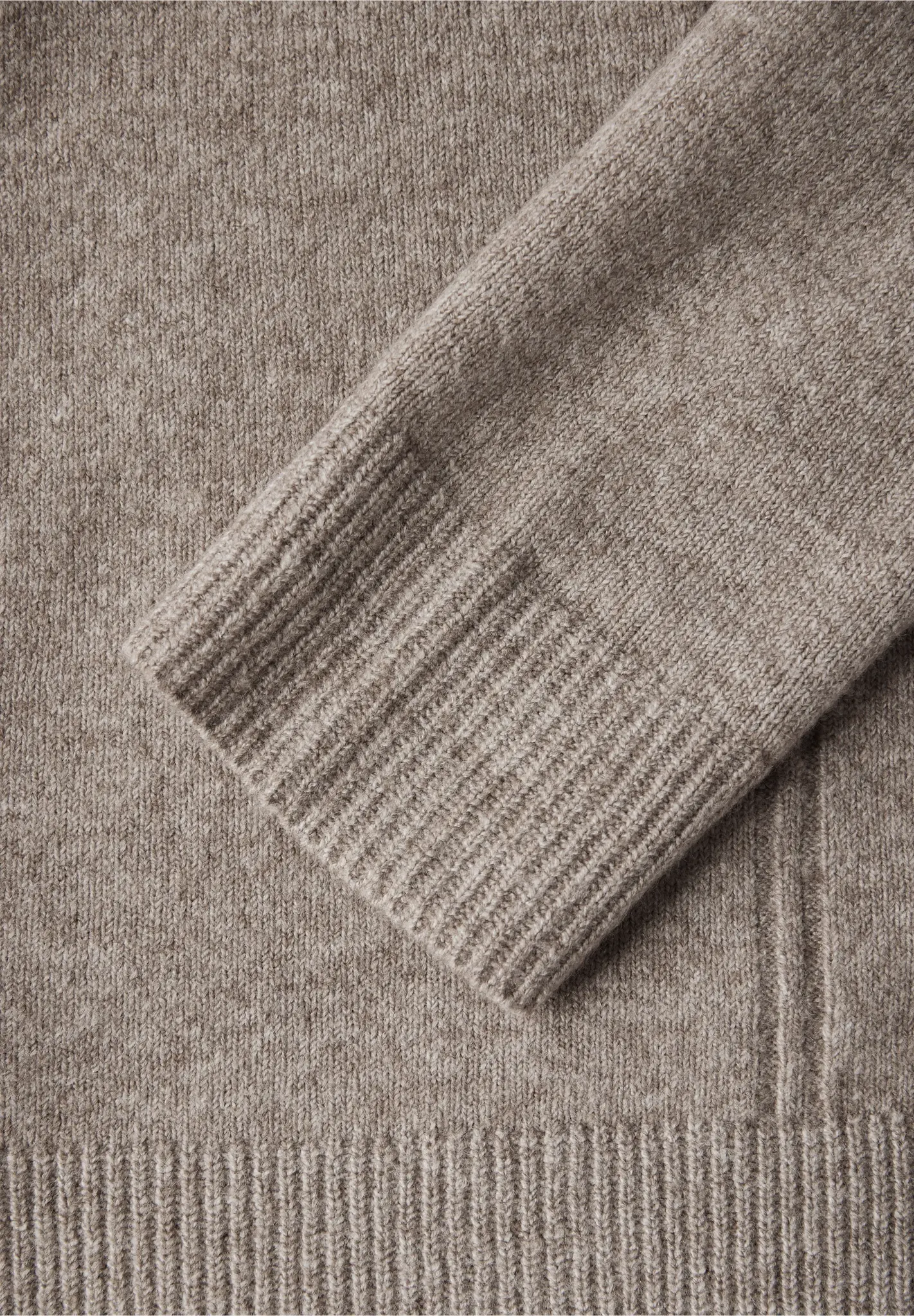 Street One Rollkragen Sweater - Mocca Beige Melange