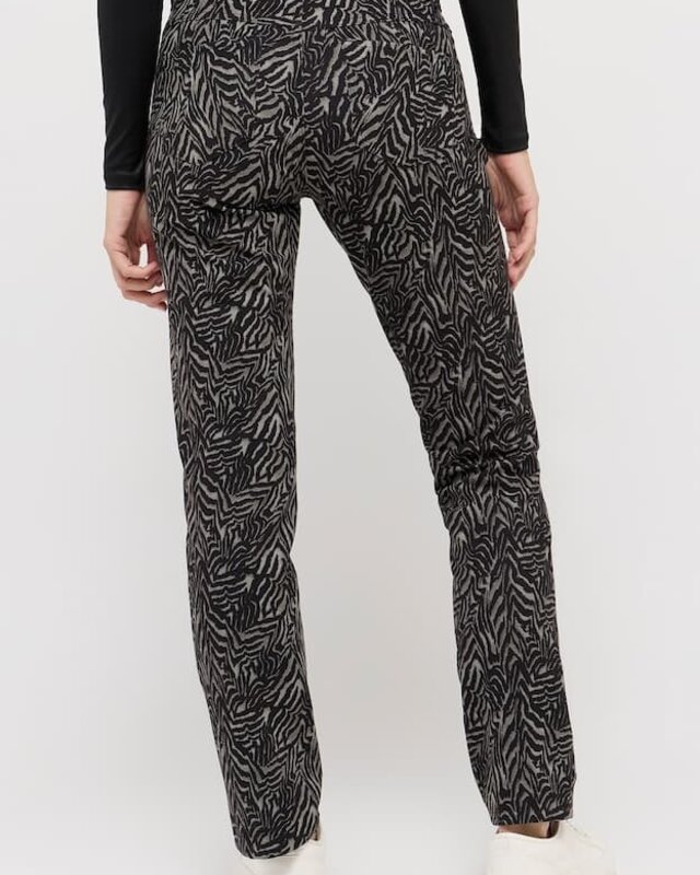 Angels Jeanswear Cici Zebra Print - Black