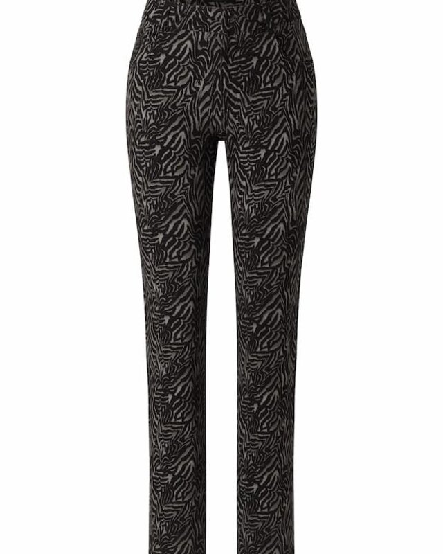 Angels Jeanswear Cici Zebra Print - Black