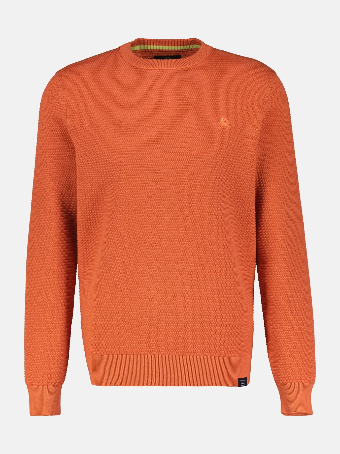 Lerros Basic Strickpullover - Spicy Orange