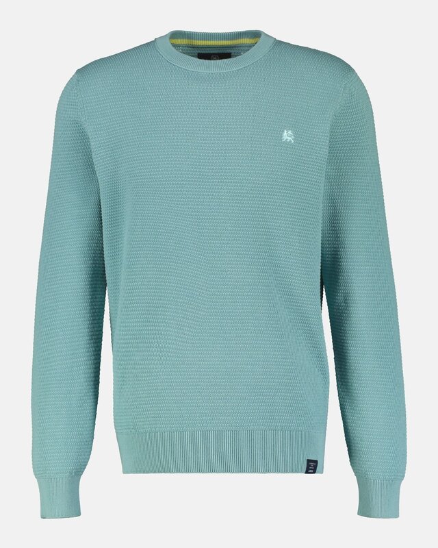 Lerros Basic Strickpullover - Mineral Blue