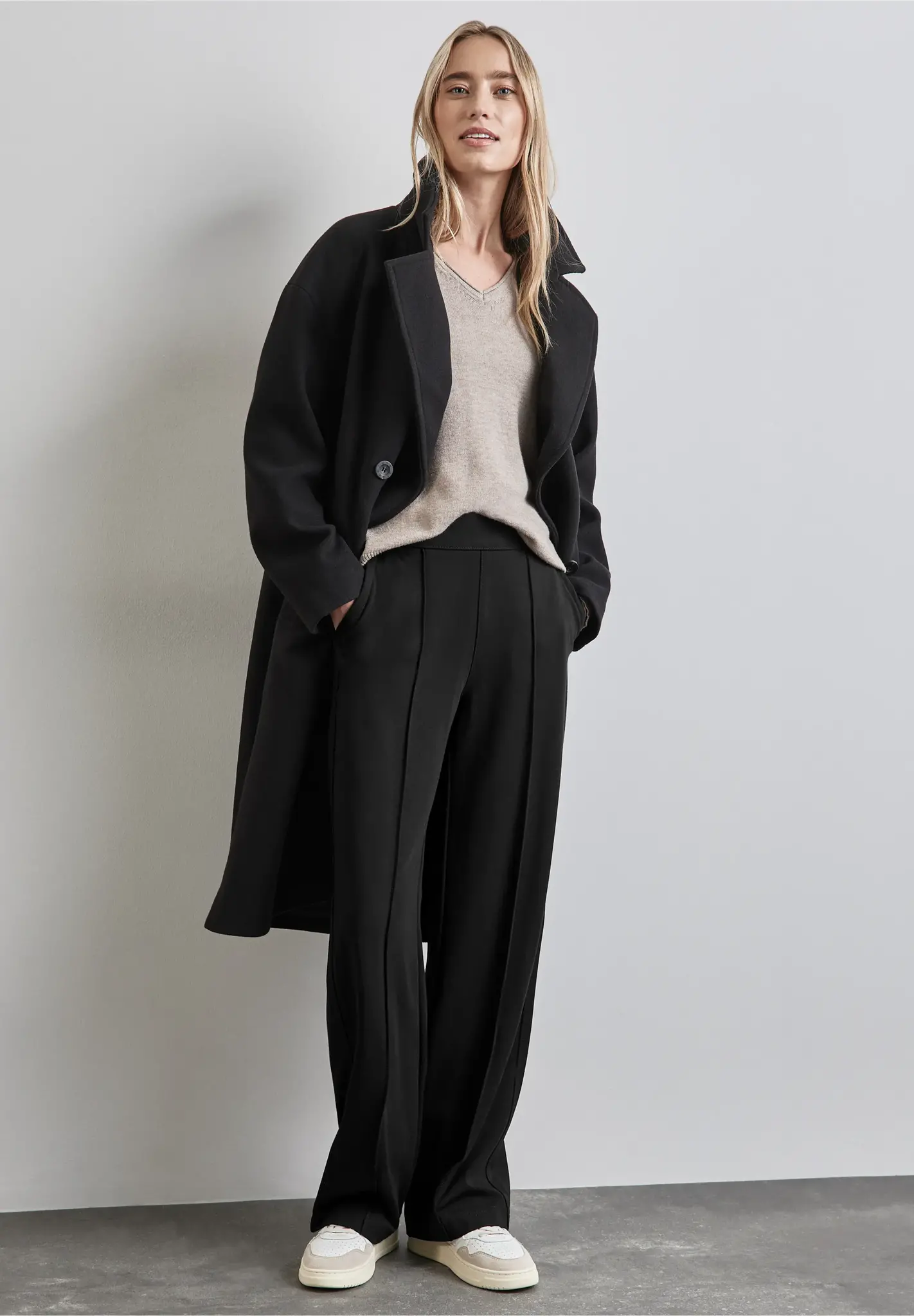 Street One Casual Fit Pants - Black