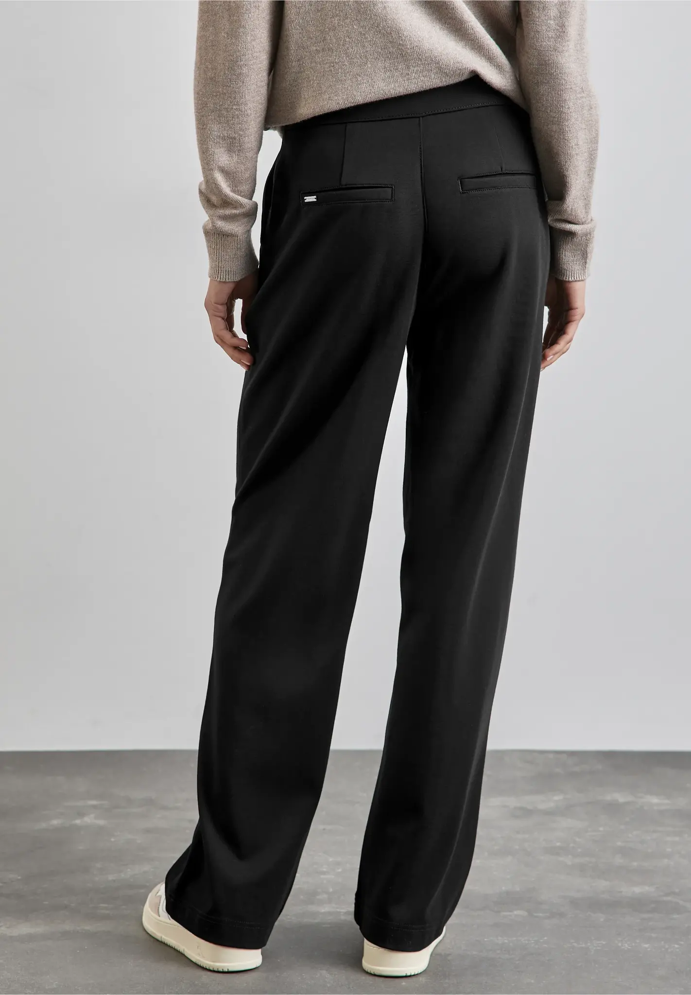 Street One Casual Fit Pants - Black