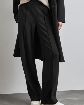 Street One Casual Fit Broek - Black