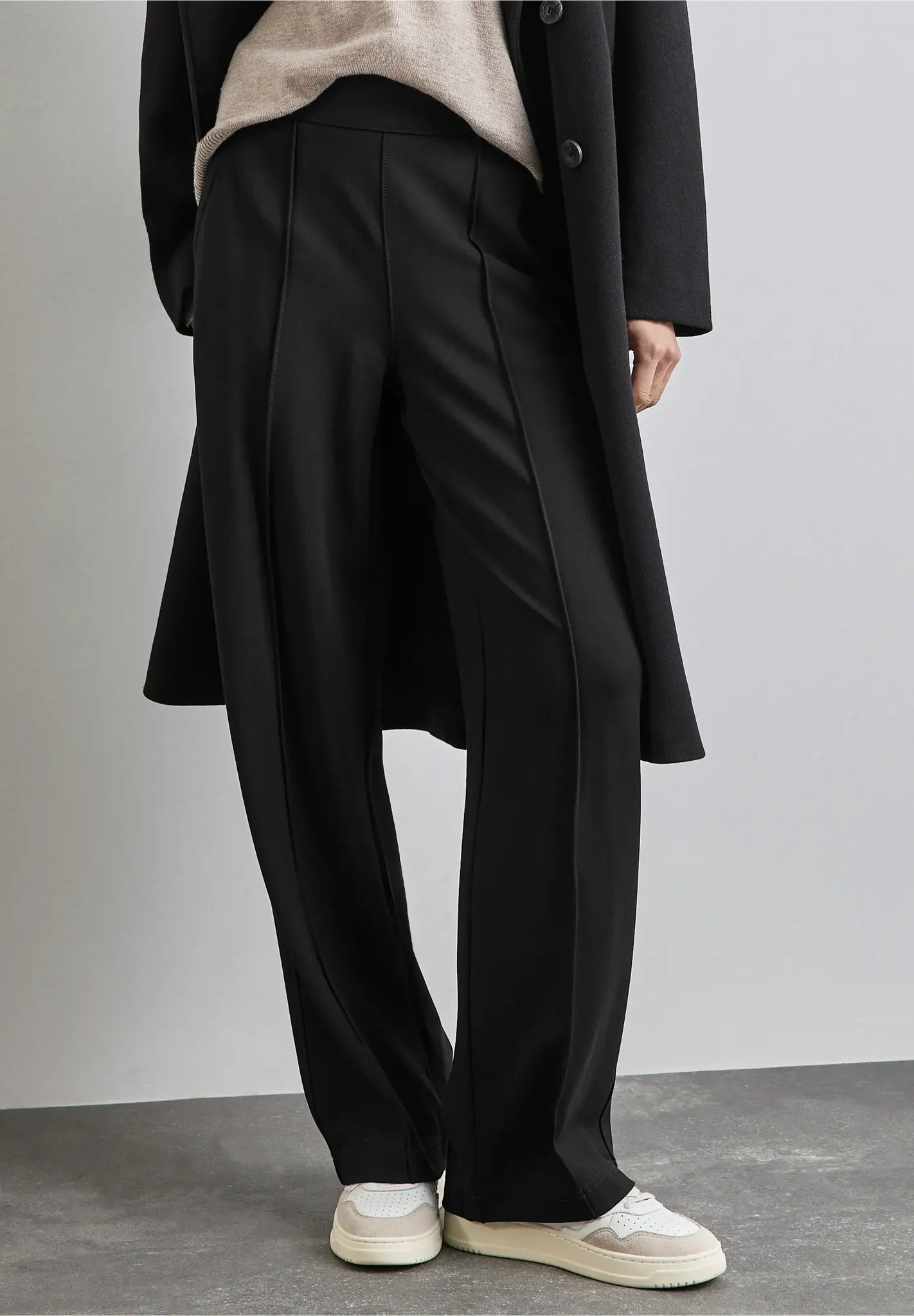 Street One Casual Fit Pants - Black