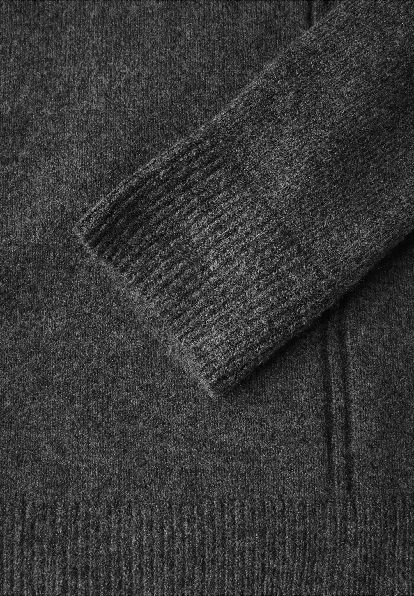 Street One Turtleneck Jumper - Gravel Grey Melange