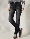 Cecil Jeans in Slim Fit Toronto - Dark Grey Washed
