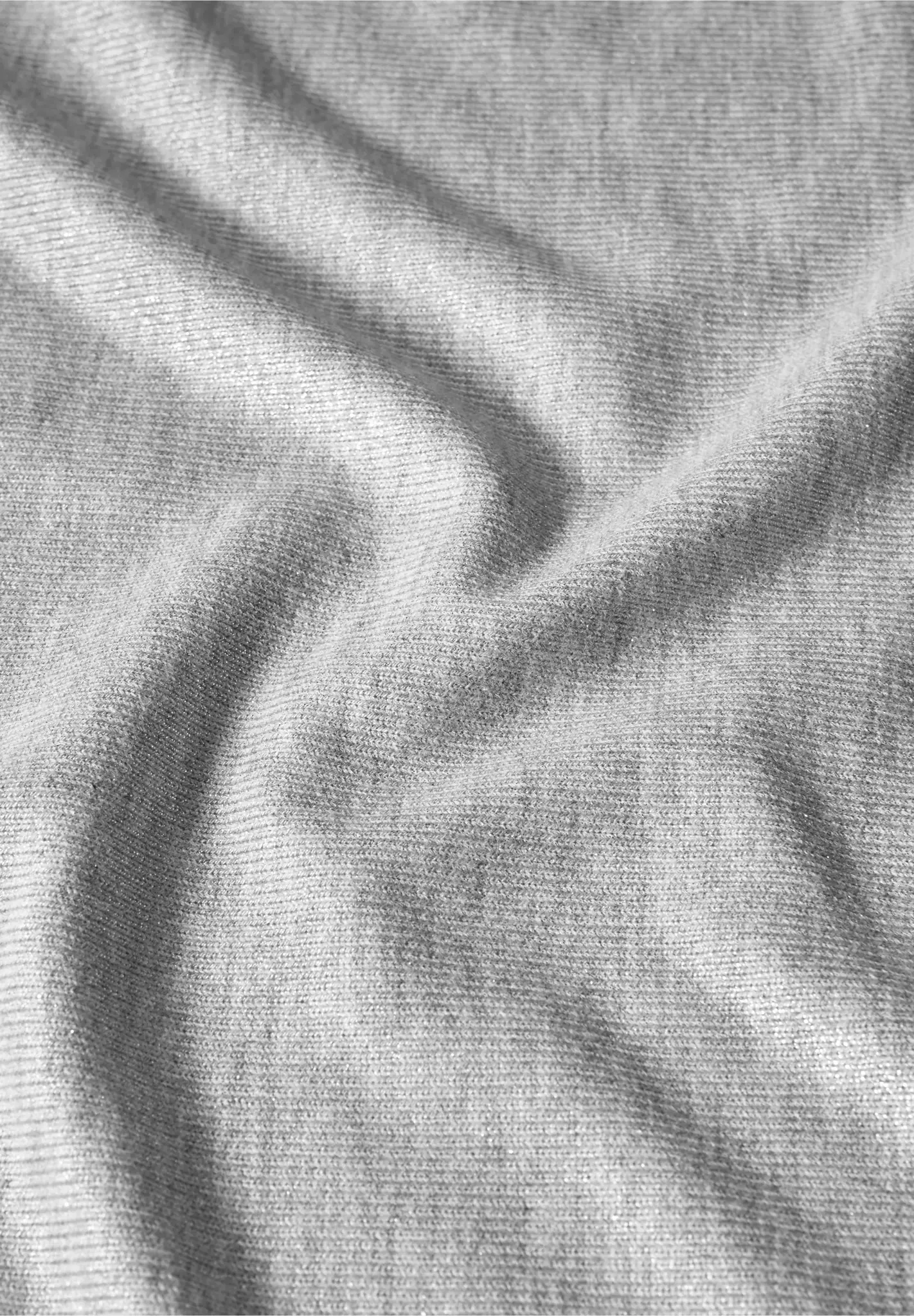 Street One Schimmerndes Shirt - Heather Grey Melange