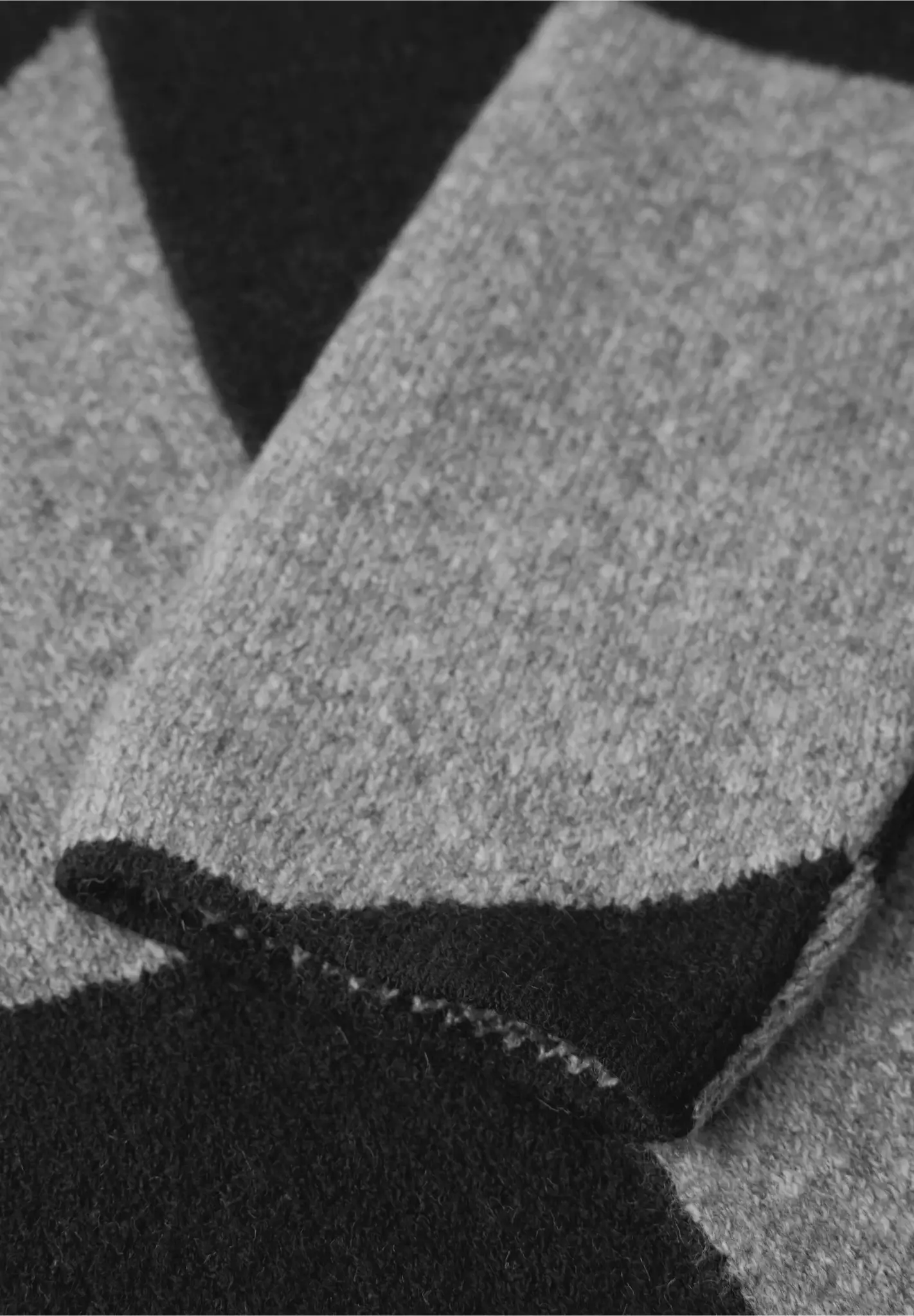 Cecil Gemusterte Strickjacke - Black