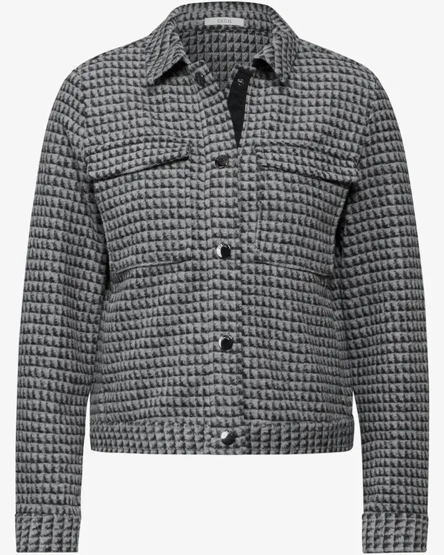 Cecil Kort Jacquard Jack - Black