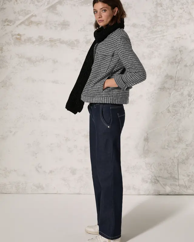 Cecil Kort Jacquard Jack - Black