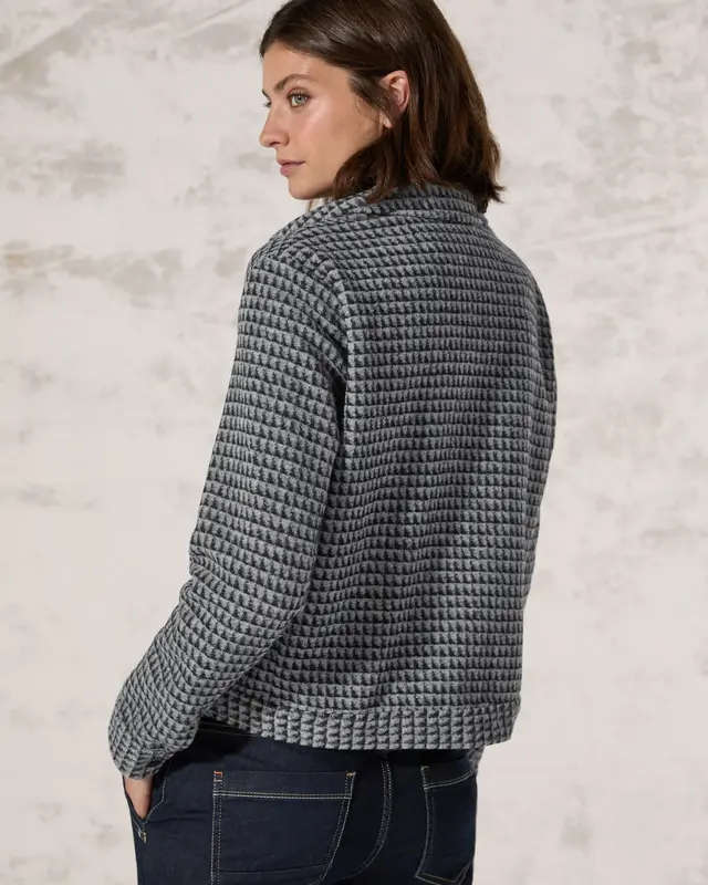 Cecil Kort Jacquard Jack - Black