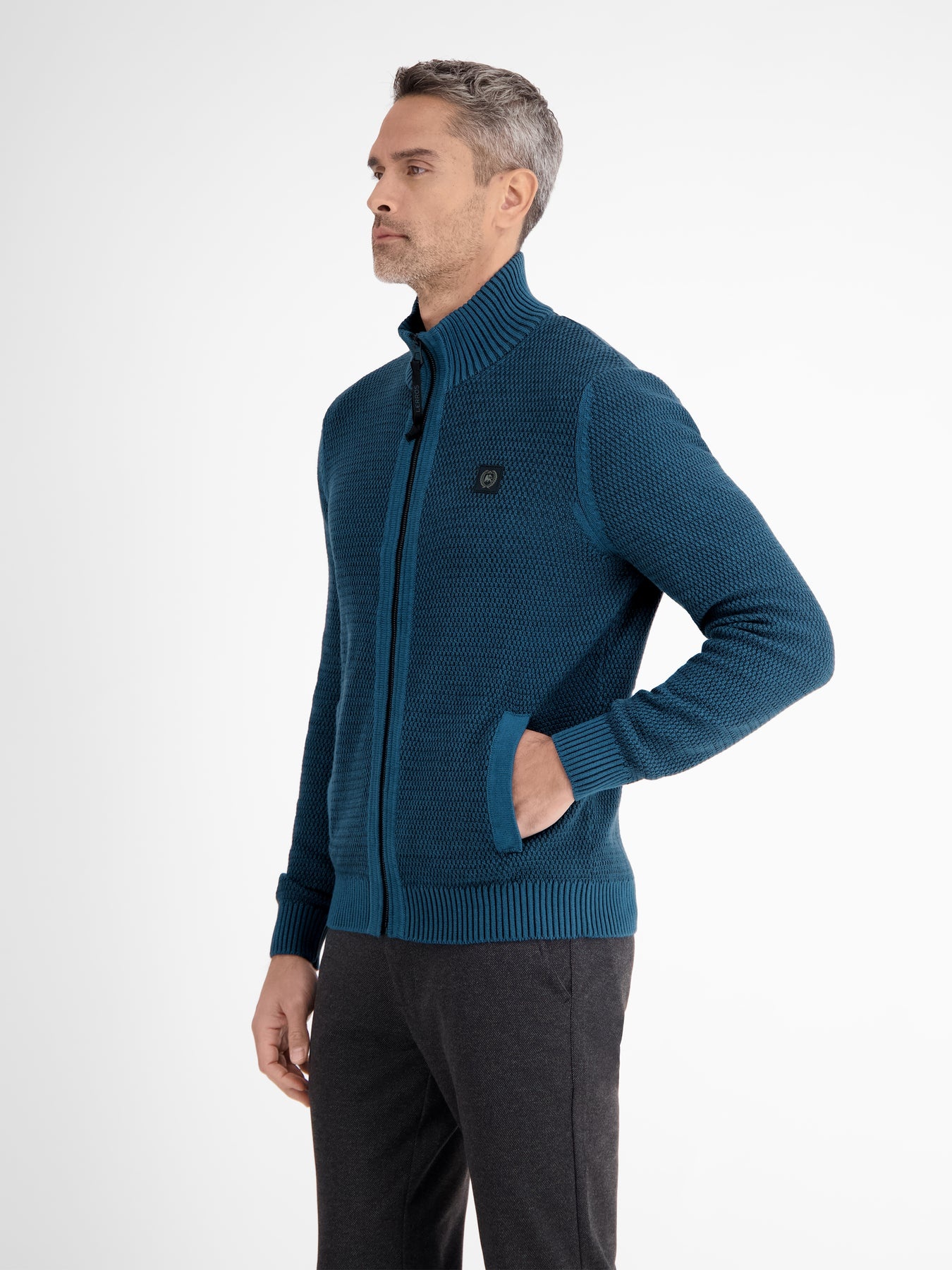 Lerros Knit Cardigan - Rich Blue