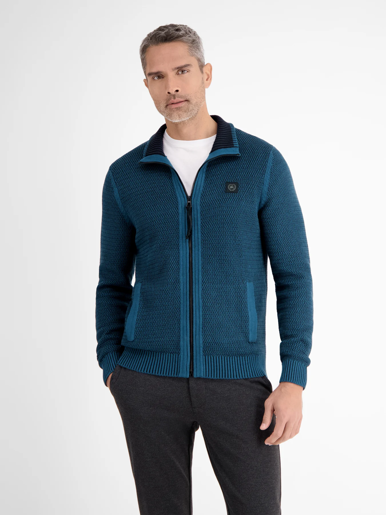 Lerros Knit Cardigan - Rich Blue