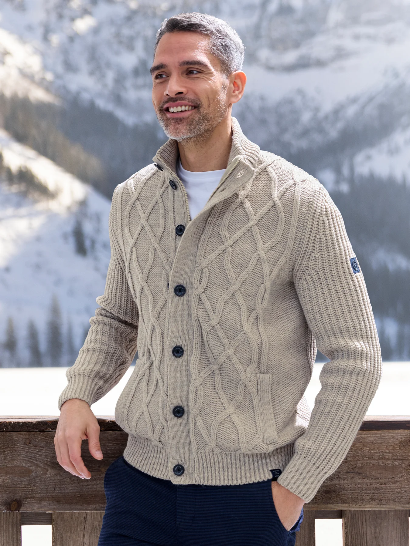 Sansibar Herren Strickjacken Kaschmir Wunderschönes Sansibar Sylt