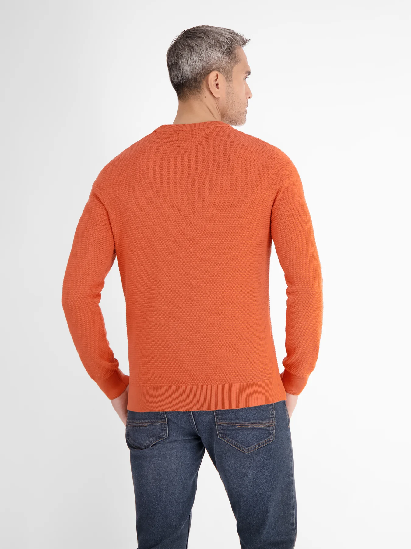 Lerros Basic Strickpullover - Spicy Orange