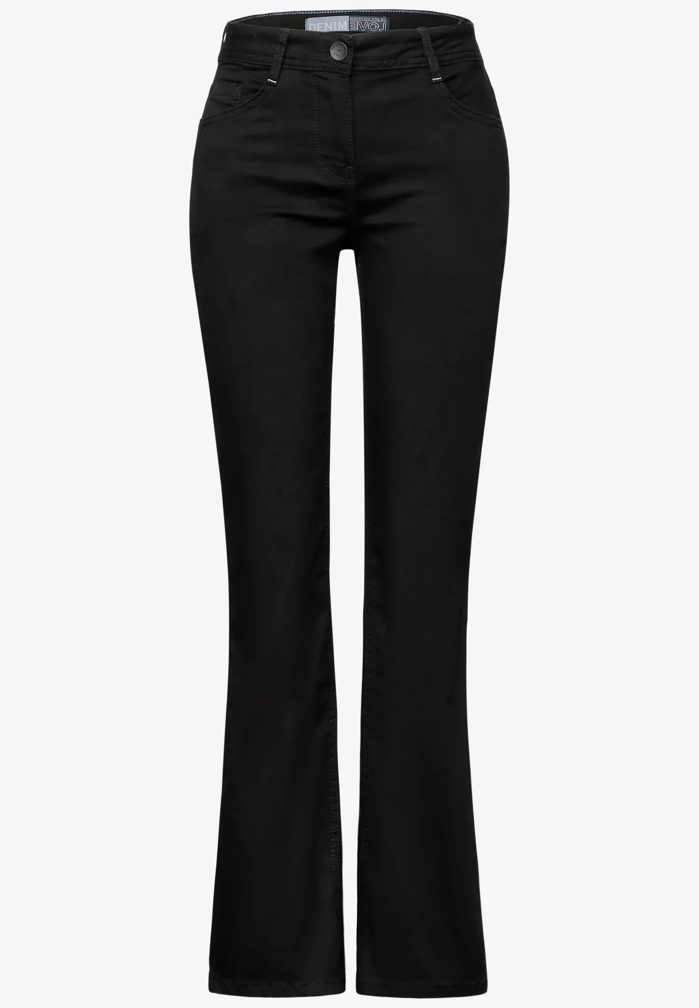 Cecil Bootcut Jeans Toronto - Black