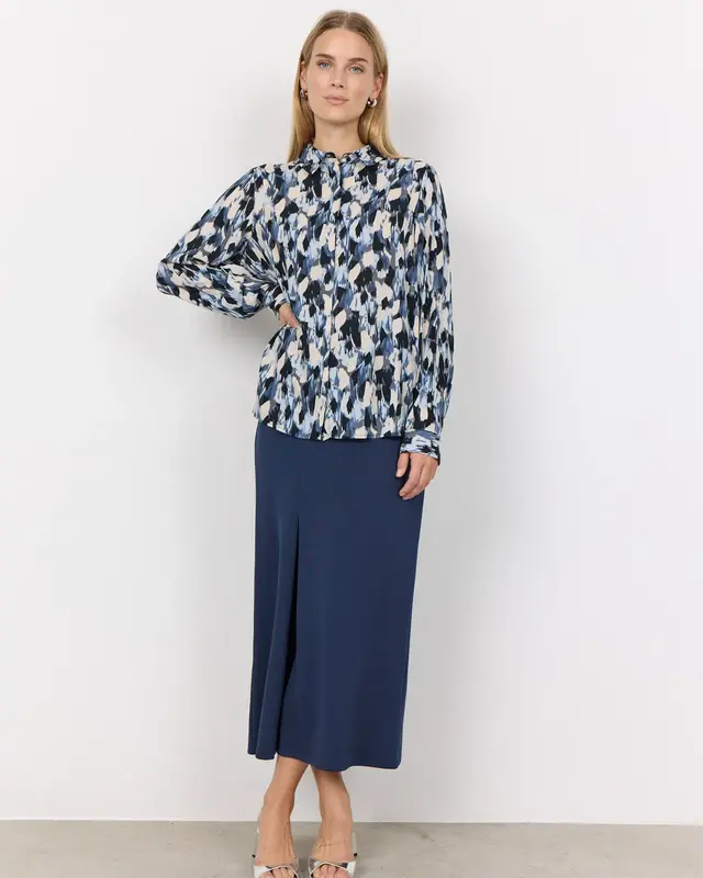 Soyaconcept Blouse Nanna 1 - Blue Combi