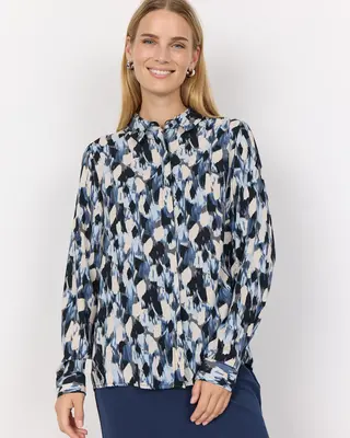 Soyaconcept Blouse Nanna 1 - Blue Combi