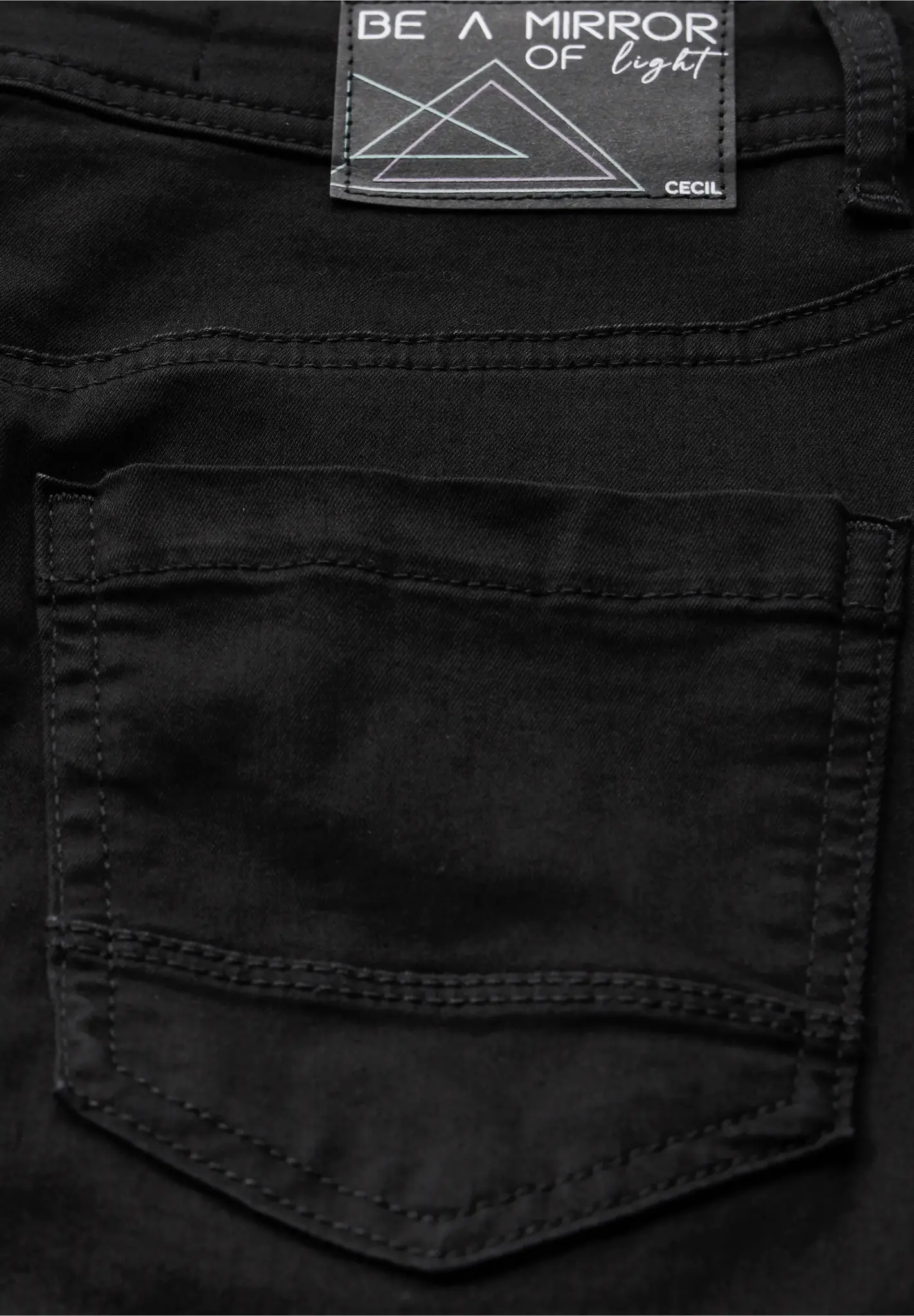 Cecil Jeansrock - Black