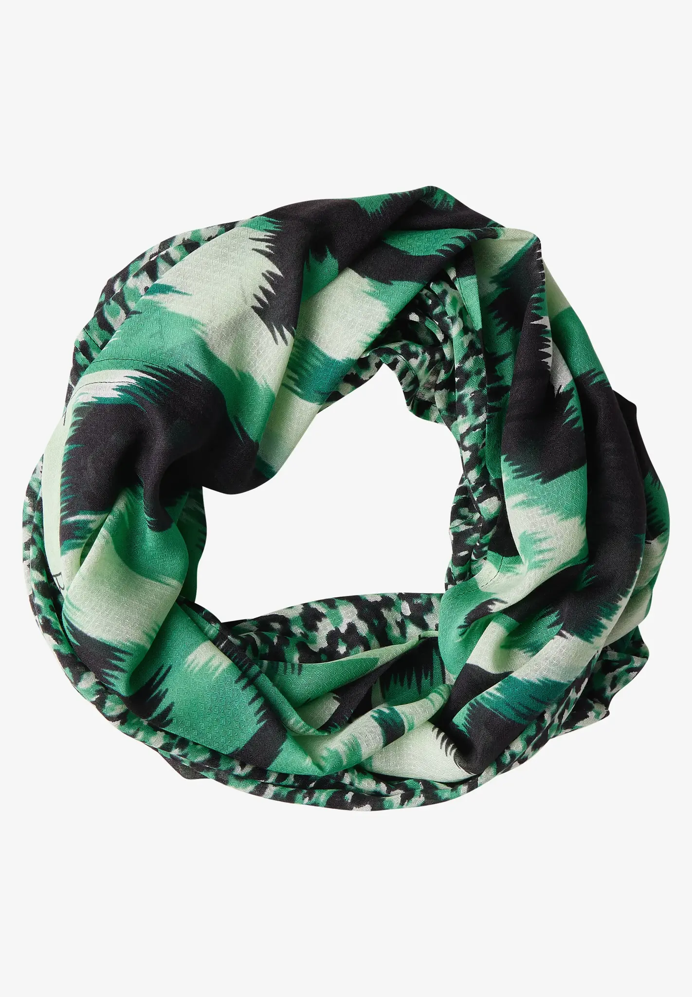 Street One Print Loop with Structure - Multicolor