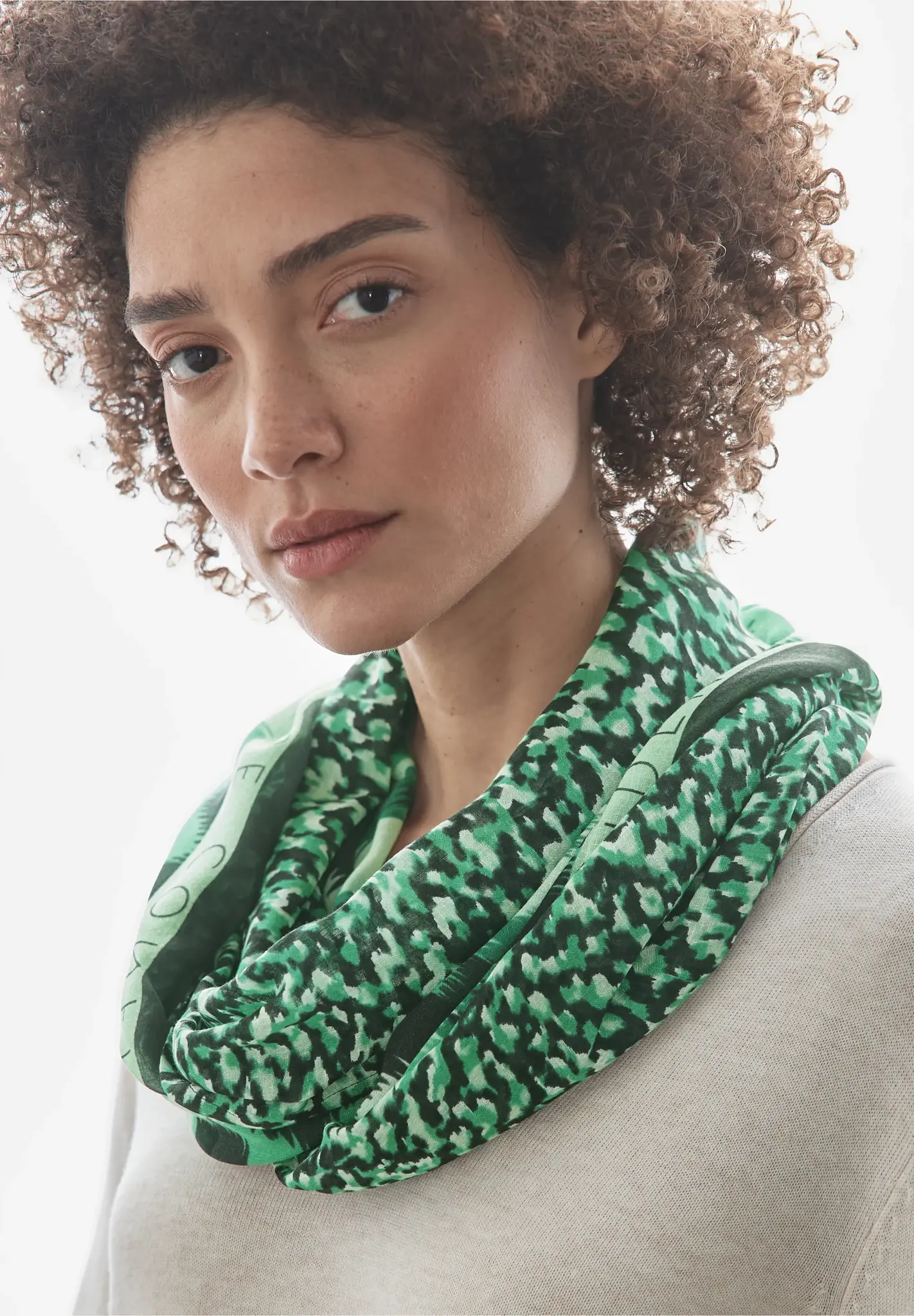 Street One Bedruckter Struktur-Loop - Multicolor