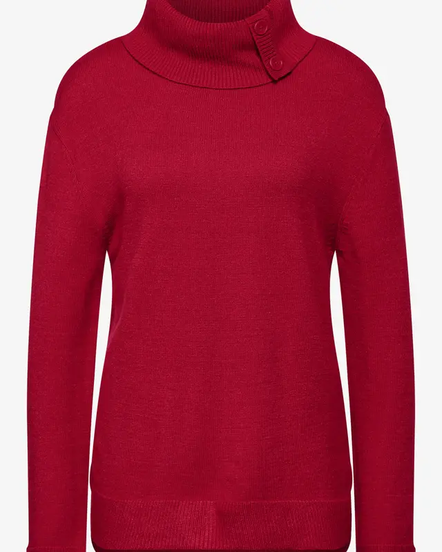 Street One Strickpullover - Autumn Red
