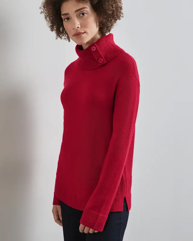 Street One Strickpullover - Autumn Red