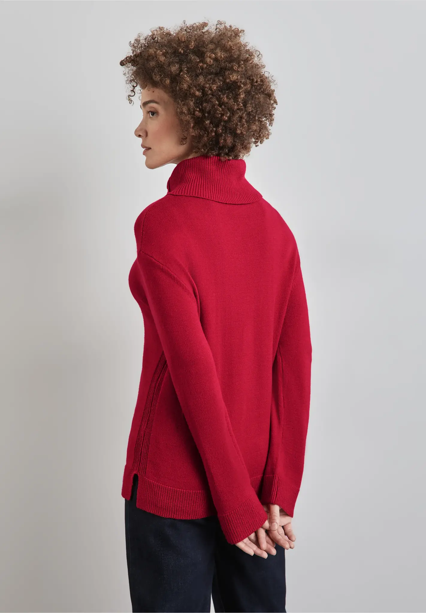 Street One Knit Jumper - Autumn Red