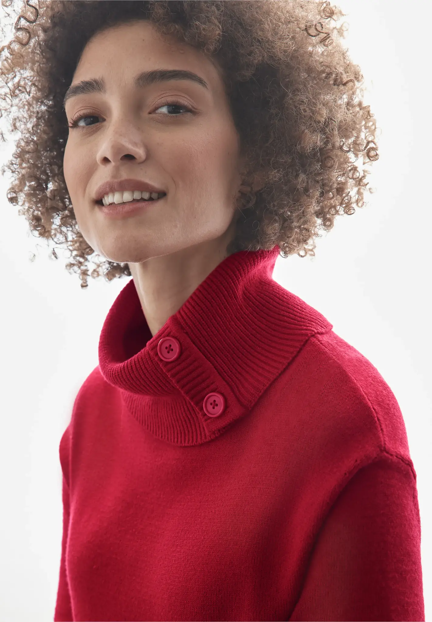 Street One Knit Jumper - Autumn Red