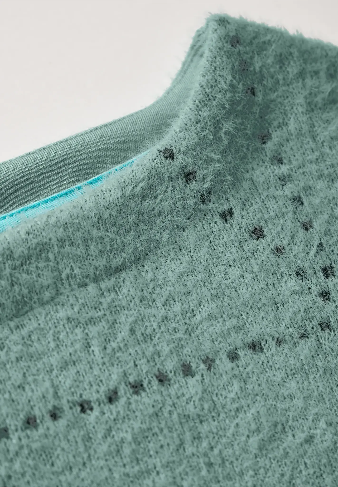 Cecil Featheryarn Shirt - Glaced Salvia Green