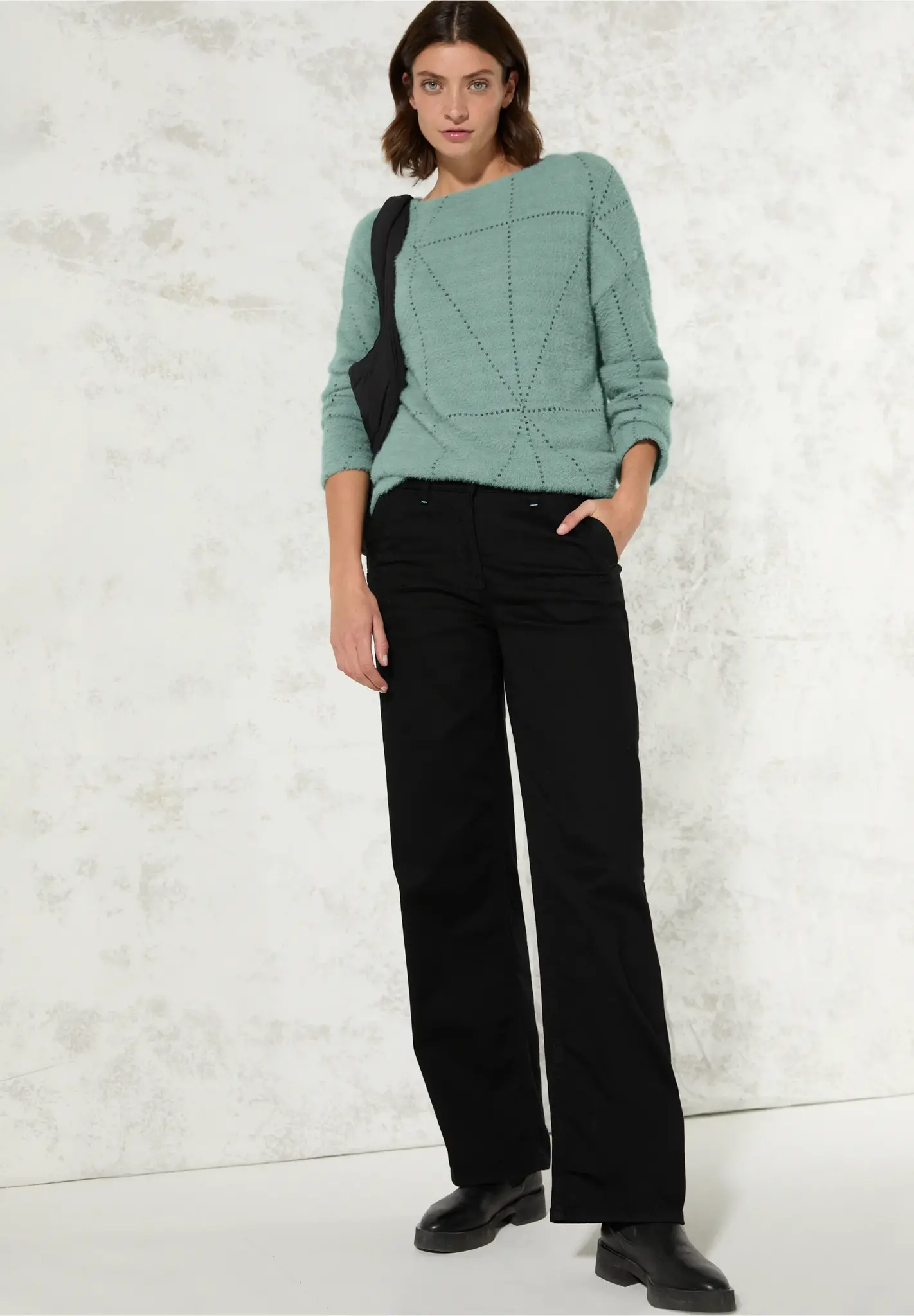 Cecil Verengaren Shirt - Glaced Salvia Green